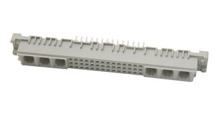 0903 242 6805 - DIN 41612 Connector, DIN 41612, 48 Contacts, Receptacle, 2.54 mm, 3 Row, a + b + c - HARTING