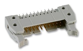 09 18 534 7904 - Pin Header, Long Latch, Wire-to-Board, 2.54 mm, 2 Rows, 34 Contacts, Through Hole, SEK 18 - HARTING