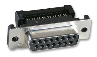 1658612-3 - D Sub Connector, DB15, Standard, Receptacle, AMPLIMITE HDF, 15 Contacts, DA, IDC / IDT - AMP - TE CONNECTIVITY