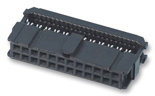 1658621-2 - IDC Connector, IDC Receptacle, Female, 2.54 mm, 2 Row, 14 Contacts, Cable Mount - AMP - TE CONNECTIVITY