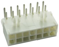 1-770973-0 - Pin Header, Right Angle, Wire-to-Board, 4.14 mm, 2 Rows, 14 Contacts, Through Hole Right Angle - AMP - TE CONNECTIVITY