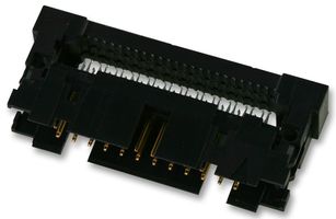 1-111446-4 - IDC Connector, IDC Plug, Male, 2.54 mm, 2 Row, 10 Contacts, Cable Mount - AMP - TE CONNECTIVITY