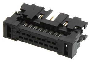 1-111446-6 - IDC Connector, IDC Plug, Male, 2.54 mm, 2 Row, 16 Contacts, Cable Mount - AMP - TE CONNECTIVITY