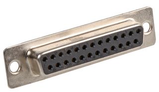 698120 - D Sub Connector, Receptacle, Formed Contacts Series, 25 Contacts, DB, Solder - MULTICOMP PRO