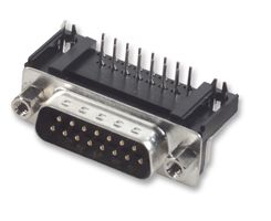 8LCM009P-301B-XX - D Sub Connector, Standard, Plug, 8LC, 9 Contacts, DE, Solder - MULTICOMP PRO