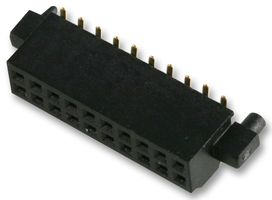 M50-4301045 - PCB Receptacle, Board-to-Board, 1.27 mm, 2 Rows, 20 Contacts, Surface Mount, Archer M50 - HARWIN