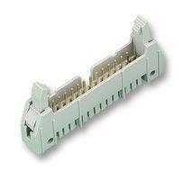 71918-110LF - Pin Header, Straight, Wire-to-Board, 2.54 mm, 2 Rows, 10 Contacts, Through Hole, FCI Quickie - AMPHENOL COMMUNICATIONS SOLUTIONS