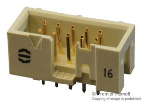 09 18 510 6324 - Pin Header, Wire-to-Board, 2.54 mm, 2 Rows, 10 Contacts, Through Hole, SEK 18 - HARTING