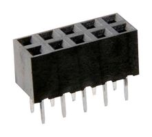 M22-7140542 - PCB Receptacle, Board-to-Board, 2 mm, 2 Rows, 10 Contacts, Through Hole Mount, M22 - HARWIN