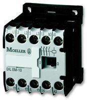DILER-31-G(24VDC) - Contactor, DIN Rail, Panel, 600 VAC, 3PST-NO, SPST-NC, 4 Pole - EATON MOELLER