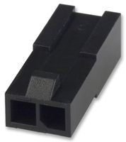 1445049-2 - Connector Housing, Micro MATE-N-LOK, Plug, 2 Ways, 3 mm, Micro MATE-N-LOK Series Pin Contacts - AMP - TE CONNECTIVITY