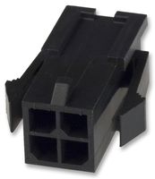 794615-4 - Connector Housing, Micro MATE-N-LOK, Plug, 4 Ways, 3 mm, Micro MATE-N-LOK Connectors - AMP - TE CONNECTIVITY