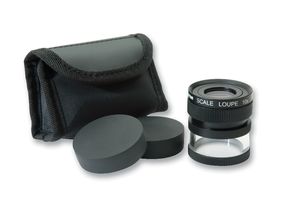 M1210 - Magnifier, 10x Magnification, 3x Lenses, 19mm Dia. - IDEAL-TEK