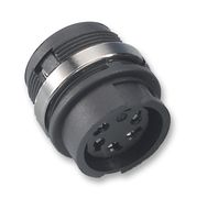 99 0624 00 07 - Circular Connector, 678 Series, Panel Mount Receptacle, 7 Contacts, Solder Socket - BINDER