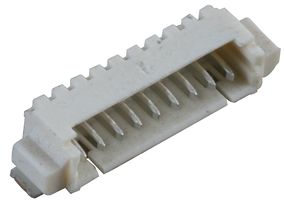 53261-0971 - Pin Header, Right Angle, Wire-to-Board, 1.25 mm, 1 Rows, 9 Contacts, Surface Mount Right Angle - MOLEX