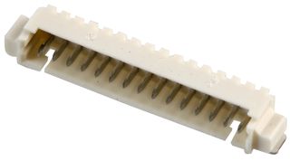 53261-1571 - Pin Header, Right Angle, Wire-to-Board, 1.25 mm, 1 Rows, 15 Contacts, Surface Mount Right Angle - MOLEX