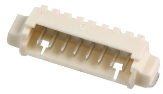 53261-0871 - Pin Header, Right Angle, Signal, 1.25 mm, 1 Rows, 8 Contacts, Surface Mount Right Angle - MOLEX