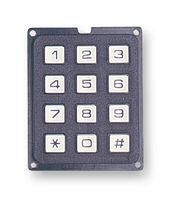 ECO.12150.06 - Keypad, ECO, 3 x 4, Matrix, PC (Polycarbonate), 20 mA, 24 V - EOZ