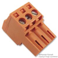 BL 3.5/6 - Pluggable Terminal Block, 3.5 mm, 6 Ways, 22AWG to 14AWG, 1.5 mm², Screw, 10 A - WEIDMULLER
