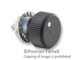 P16NP472MAB15 - Rotary Potentiometer, Cermet, 4.7 kohm, 1 Turns, Linear, 1 W, ± 20%, P16 - VISHAY
