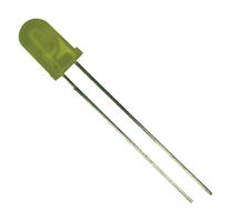 L-53LYD - LED, Low Power, Yellow, Through Hole, T-1 3/4 (5mm), 20 mA, 2.1 V, 590 nm - KINGBRIGHT