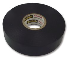 SUPER 88 19MM - Electrical Insulation Tape, PVC (Polyvinyl Chloride), Black, 19 mm x 20.12 m - 3M