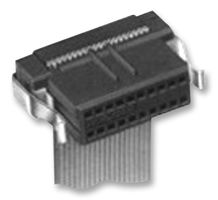 1-111196-8 - IDC Connector, IDC Receptacle, Female, 1.27 mm, 2 Row, 20 Contacts, Cable Mount - AMP - TE CONNECTIVITY