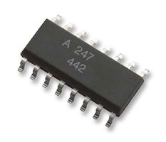 ACPL-847-300E - Optocoupler, Transistor Output, 4 Channel, Surface Mount DIP, 16 Pins, 50 mA, 5 kV, 50 % - BROADCOM