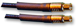 89761-1760 - RF / Coaxial Cable Assembly, SSMCX Plug to SSMCX Plug, 1.32mm, 50 ohm, 5.9 ", 150 mm, Black - MOLEX