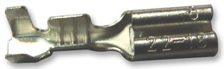 FM110-02B25L - Quick Disconnect Terminal, FM110, Female Quick Disconnect, 2.8mm x 0.51mm, 0.11" x 0.02", 22 AWG - MULTICOMP PRO