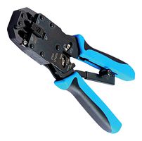 HT200AR - Crimp Tool, Ratchet, 10P10C, RJ-12, RJ-11, 4P4C & 4P2C & DEC/Off Set Plug 6P6C - MULTICOMP PRO