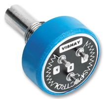 357B0203MAB251P22 - Rotary Potentiometer, Conductive Plastic, 20 kohm, 1 Turns, Linear, 1 W, ± 20%, 357 - VISHAY