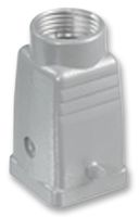 1788820000 - Heavy Duty Connector, M20 Top Entry, 2 Pegs, Hood, Top Entry, Aluminium Body, 1 Lever, 4A - WEIDMULLER