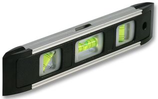 D00251 - Spirit Level, Vertical, Horizontal & 45° Vials, Magnetic, 230mm - DURATOOL