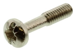 21101-101 - Enclosure Accessory, Pack 100, Steel, M2.5x12.3mm, Collar Screw, EuropacPRO and RatiopacPRO Units - NVENT SCHROFF