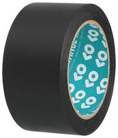 AT44 BLACK 33M X 100MM - Building Tape, Protection, Low Tack, PVC (Polyvinyl Chloride), Black, 100 mm x 33 m - ADVANCE TAPES