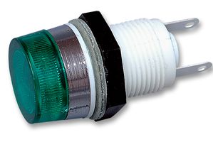 T0063AOFAD - Lamp Holder, 0063 Series, Green, Midget Flange - ARCOLECTRIC (BULGIN LIMITED)