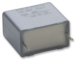 BFC233922334 - Safety Capacitor, Metallized PP, Radial Box - 2 Pin, 0.33 µF, ± 20%, X2, Through Hole - VISHAY