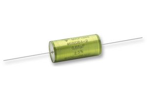 MKP1845422104 - Power Film Capacitor, Metallized PP, Axial Leaded, 0.22 µF, ± 5%, DC Link, Through Hole - VISHAY
