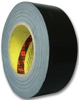 3998 50MM BLACK - Sealing Tape, PE (Polyethylene) Cloth, Black, 50 mm x 50 m - 3M