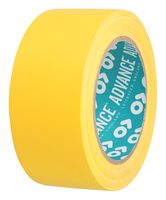 AT8 YELLOW 33M X 50MM - Hazard Warning Tape, PVC (Polyvinyl Chloride), Yellow, 50.8 mm x 33 m - ADVANCE TAPES