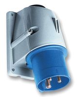 2CMA193290R1000 - Pin & Sleeve Connector, Inlet, 16 A, 250 V, Cable Mount, Inlet, 2P+E, Blue - ABB