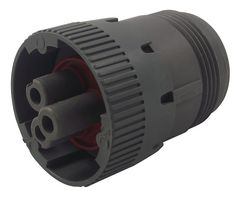 HD16-3-96S - Circular Connector, HD10 Series, Straight Plug, 3 Contacts, Crimp Socket - Contacts Not Supplied - DEUTSCH - TE CONNECTIVITY