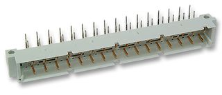 86094647113755ELF - DIN 41612 Connector, FCI 8609, 64 Contacts, Header, 2.54 mm, 3 Row, a + c - AMPHENOL COMMUNICATIONS SOLUTIONS