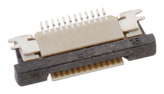 68712614022 - FFC / FPC Board Connector, ZIF, Horizontal, 0.5 mm, 26 Contacts, Receptacle, Surface Mount, Top - WURTH ELEKTRONIK