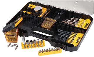 DT71569-QZ - Drill Bit Set, Masonry, Metal, 4 Hole, Spindle Saw, Nut Setter, Driver Bits, 100 Piece - DEWALT