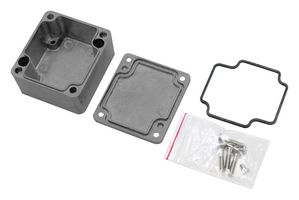 MC001199 - Metal Enclosure, Die Cast, With EPDM Continuous Seal, Small, Diecast Aluminium, 75 mm, 108 mm - MULTICOMP PRO