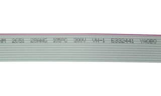 R2651DTSY20SC85 - Ribbon Cable, Unscreened, 20 Core, 28 AWG, 100 ft, 30.5 m - MULTICOMP PRO