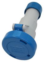 PEW1663PV - Pin & Sleeve Connector, 2P+E, 16 A, 230 V, Cable Mount, Socket, 2P+E, Blue - ILME