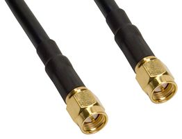 CO-174SMAX200-010 - RF / Coaxial Cable Assembly, Cable RG174/U, SMA Plug to SMA Plug, RG174/U, 10 ft, 3.05 m - AMPHENOL CABLES ON DEMAND